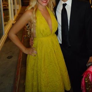 Mustard Jean Paul Gaultier for Target dress